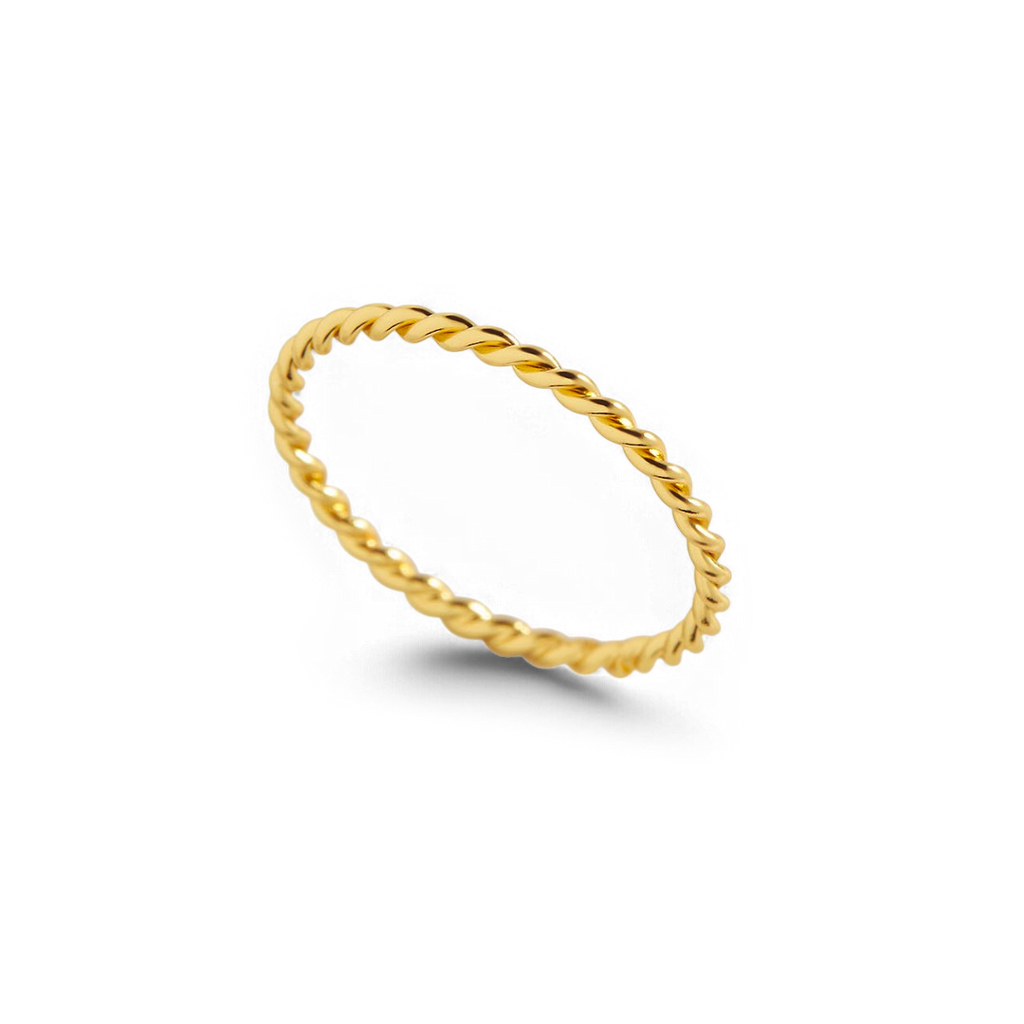 Manon – Stapelbarer Geflochtener Ring
