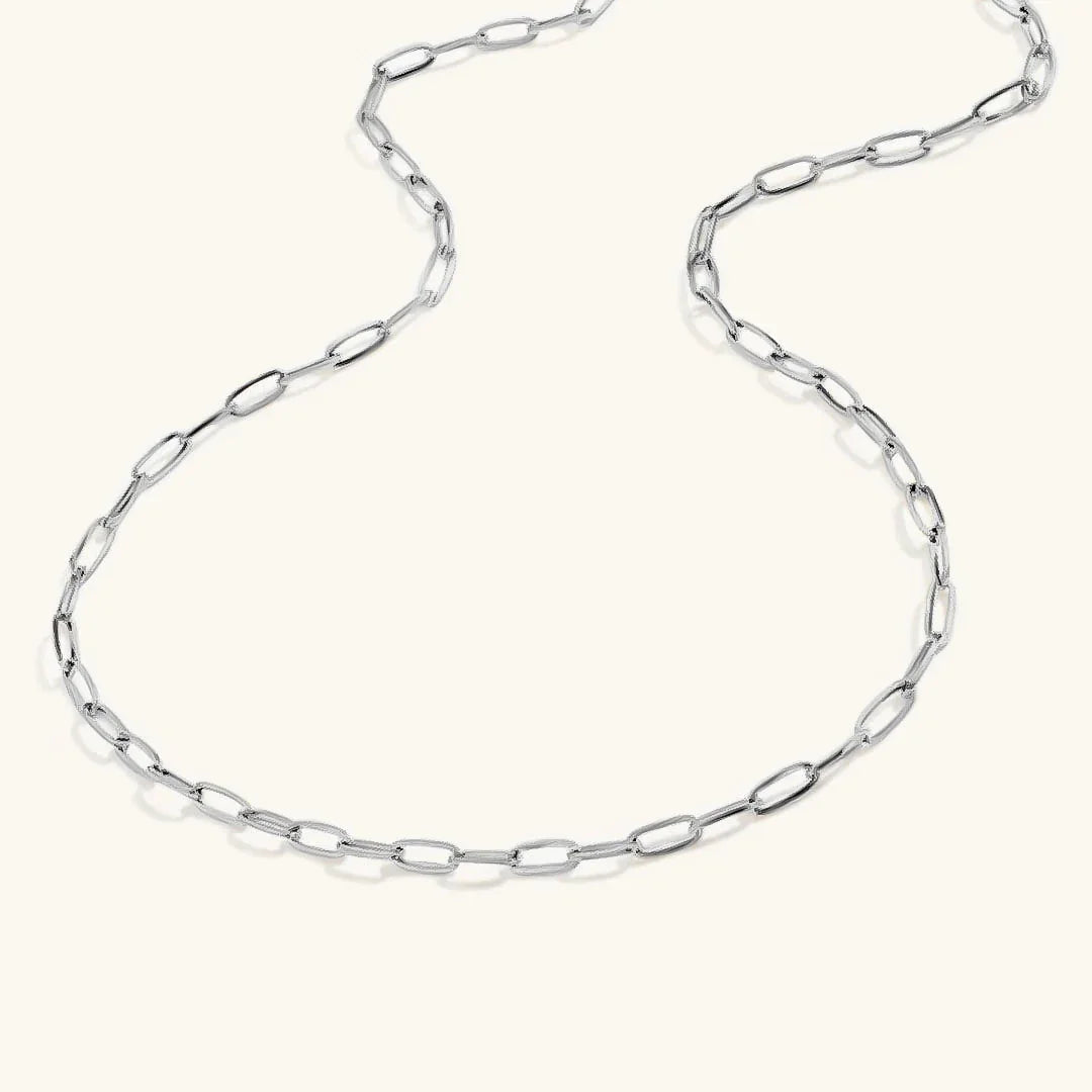 Nadia – Kette Paperclip aus edlem Gold