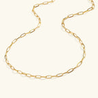 Nadia – Kette Paperclip aus edlem Gold