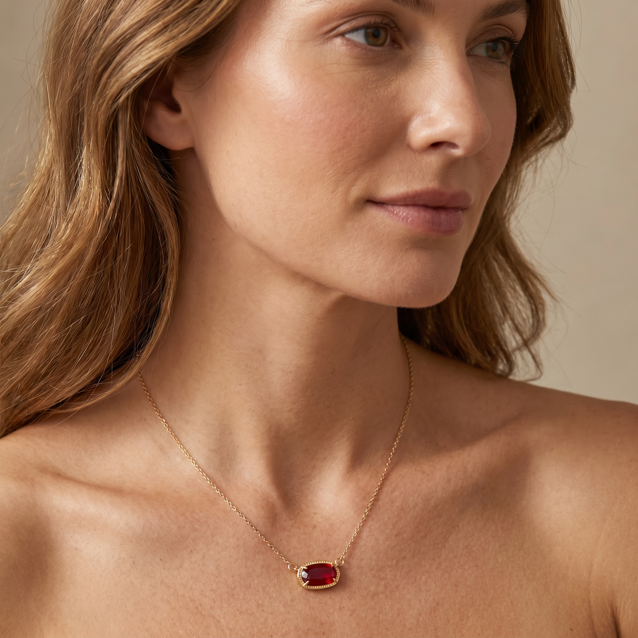 Viya – Kette Geburtsstein Elegant