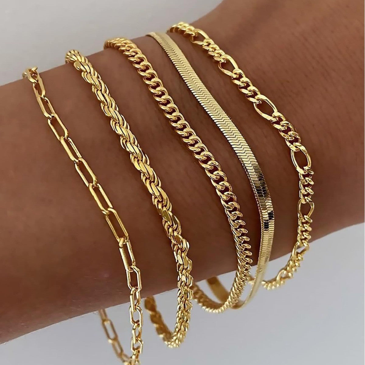 Elara – Set Armbänder im Minimalistischen Stil für Frauen