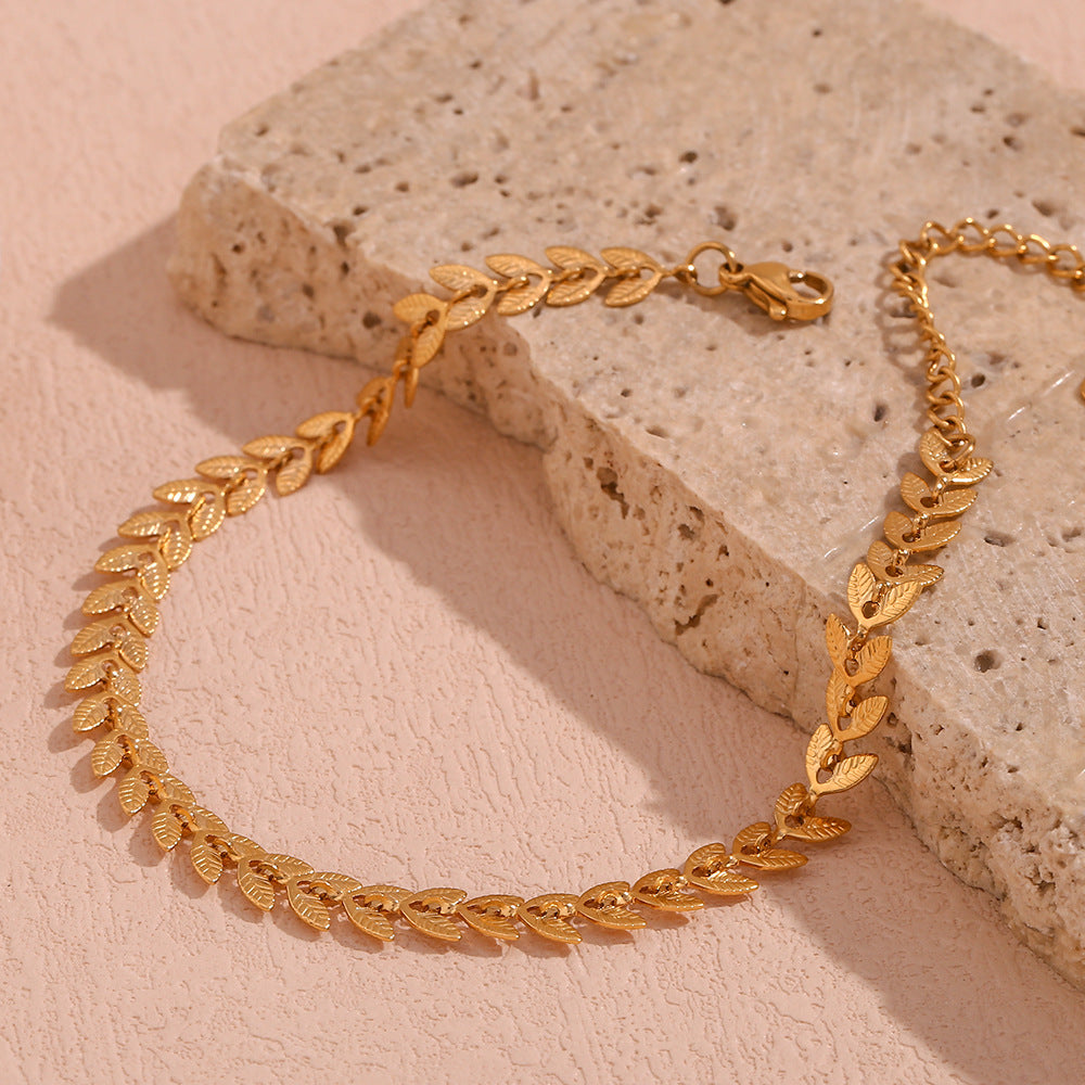 Delaida - Armband mit Blattgold