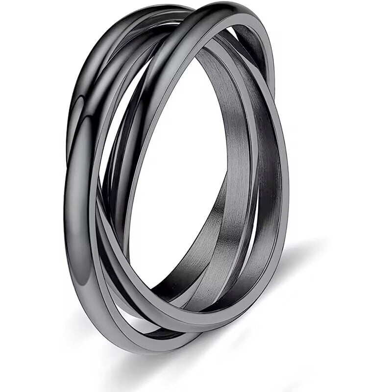 Sansen – Ring Set Drei Ringe aus Titanstahl