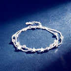 Yuna – Armband Doppelkreis Stern Koreanischer Stil