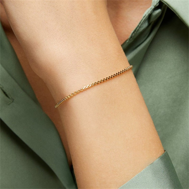 Victoria – Kette Armband Gold