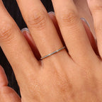 Zarra – Pavé-Ring aus leuchtendem Gold