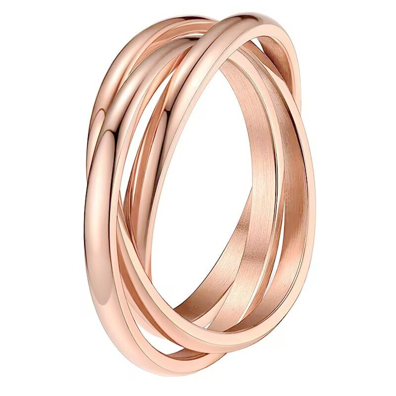 Sansen – Ring Set Drei Ringe aus Titanstahl