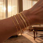Elara – Set Armbänder im Minimalistischen Stil für Frauen