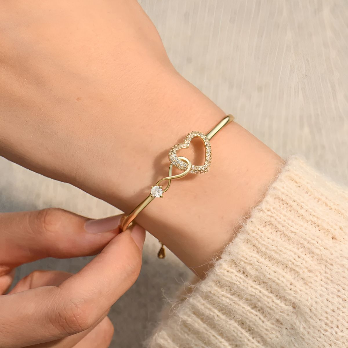 Ayumi – Armband Mutter und Tochter Unendlich