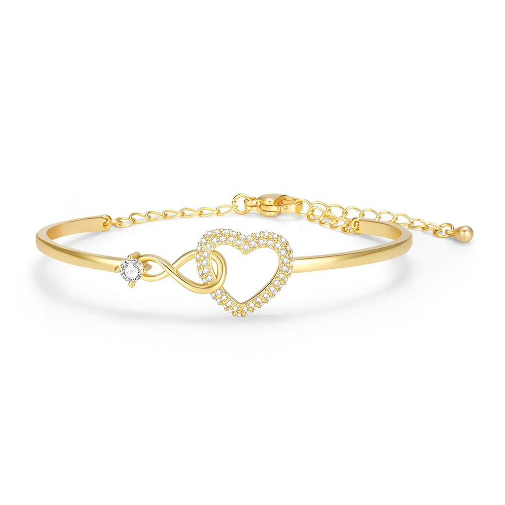 Ayumi – Armband Mutter und Tochter Unendlich Gold
