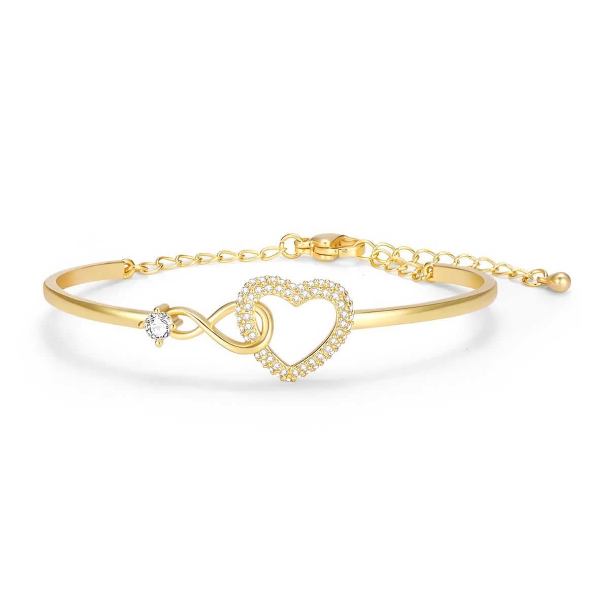 Ayumi – Armband Mutter und Tochter Unendlich Gold