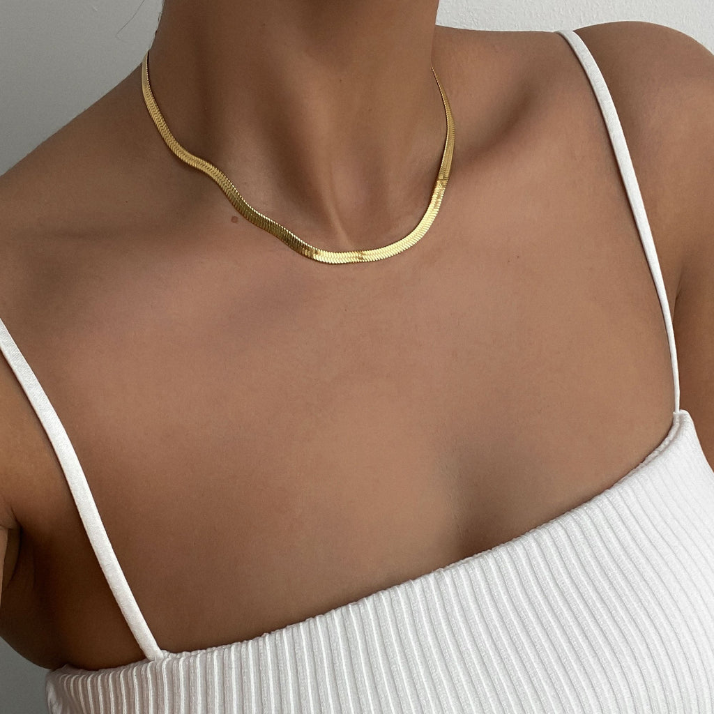 Juliette – Schicke Chevron-Halskette