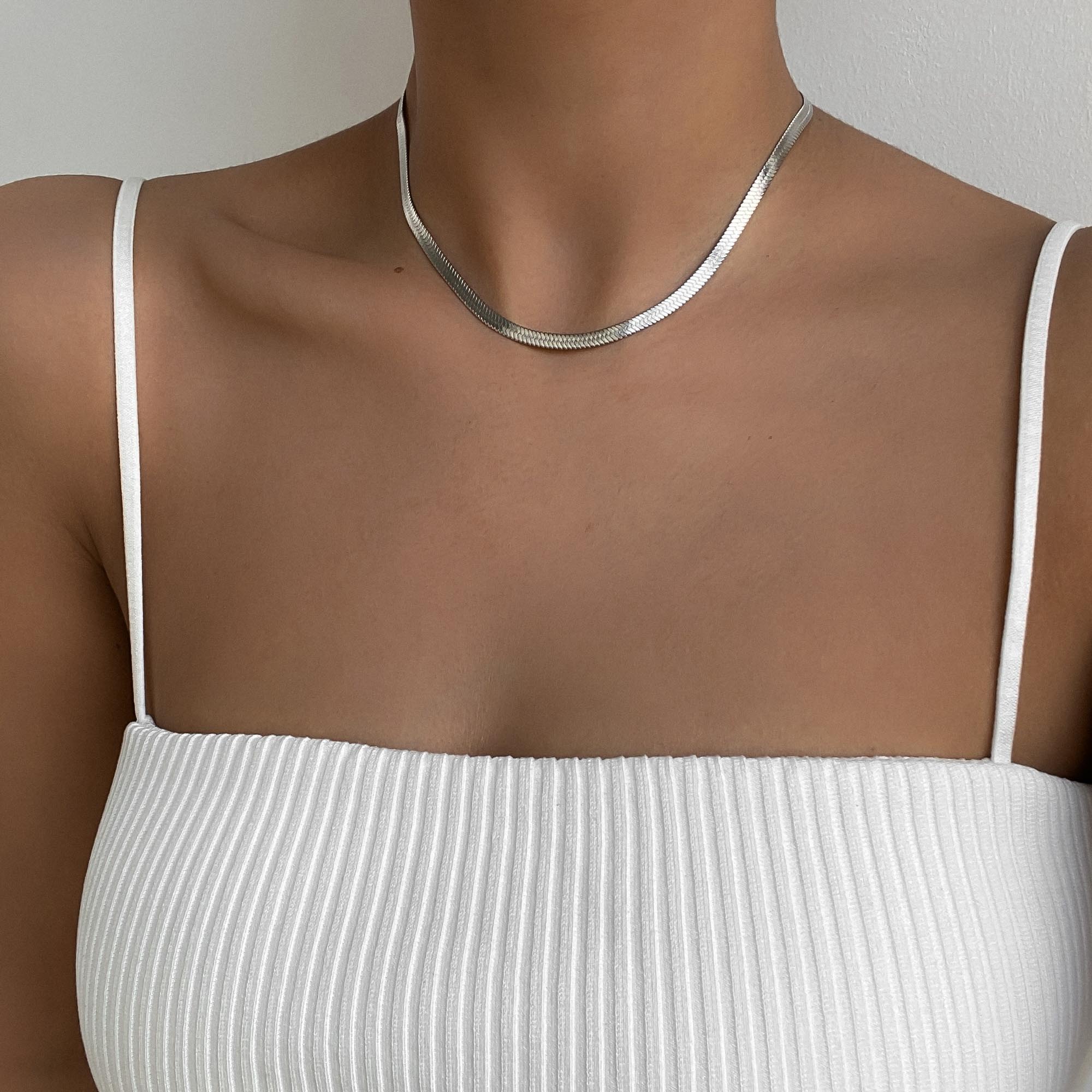 Juliette – Schicke Chevron-Halskette