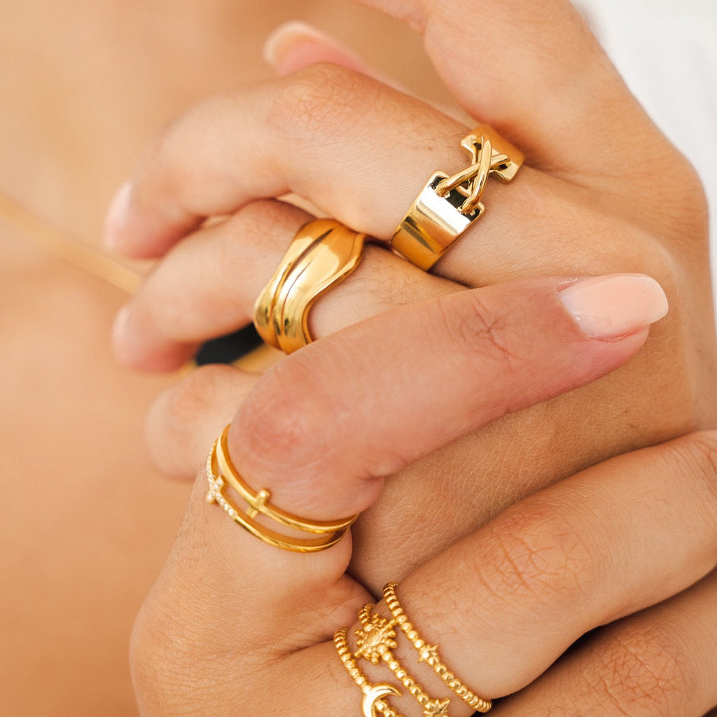 Charlie – Flexibler Skulpturalring
