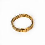 Eden – Armband Strukturiert Plattiert Gold 18K