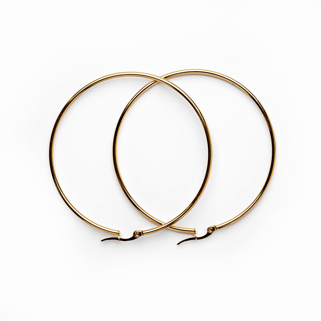Camille – Goldene Stilvolle Creolen