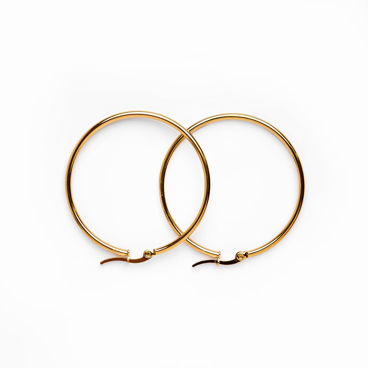 Camille – Goldene Stilvolle Creolen
