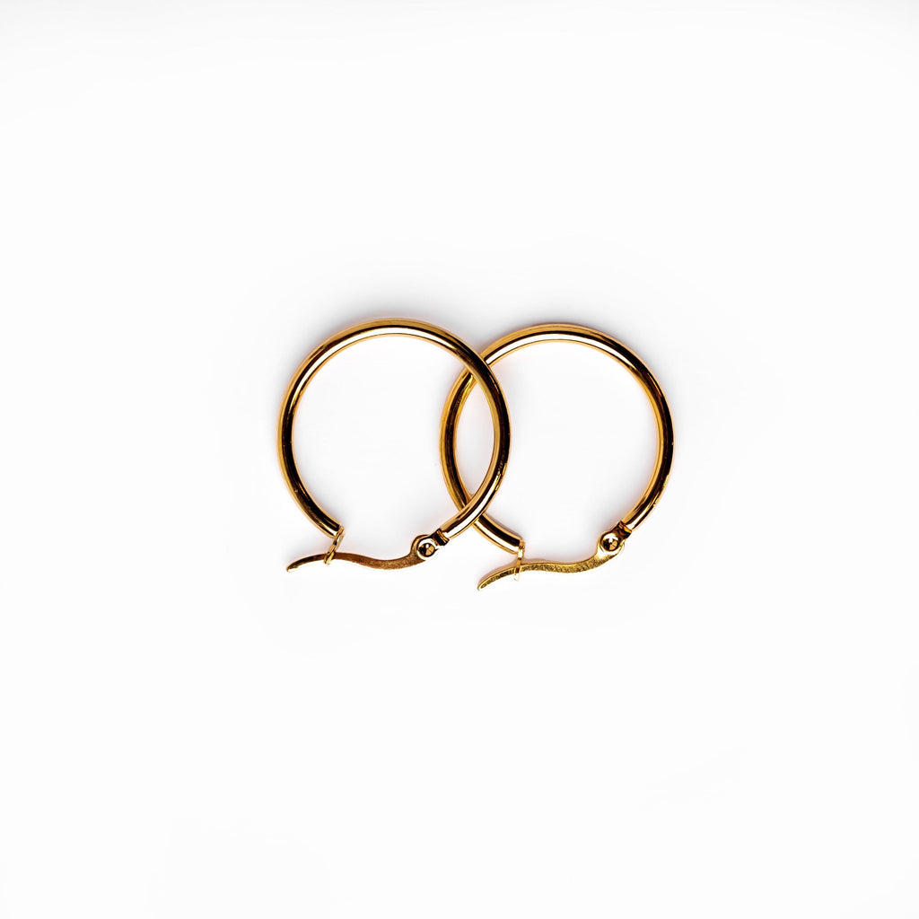 Camille – Goldene Stilvolle Creolen