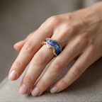 Mira – Vintage Goldener Ozean-Ring