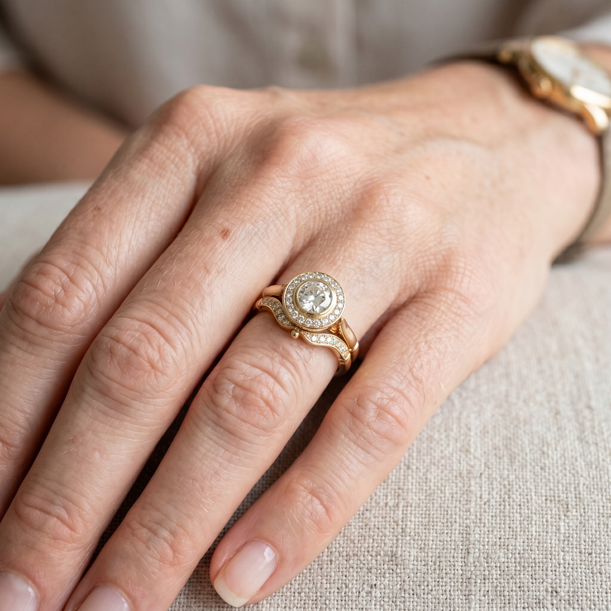 Beatrice – Set aus Vintage-Ringen