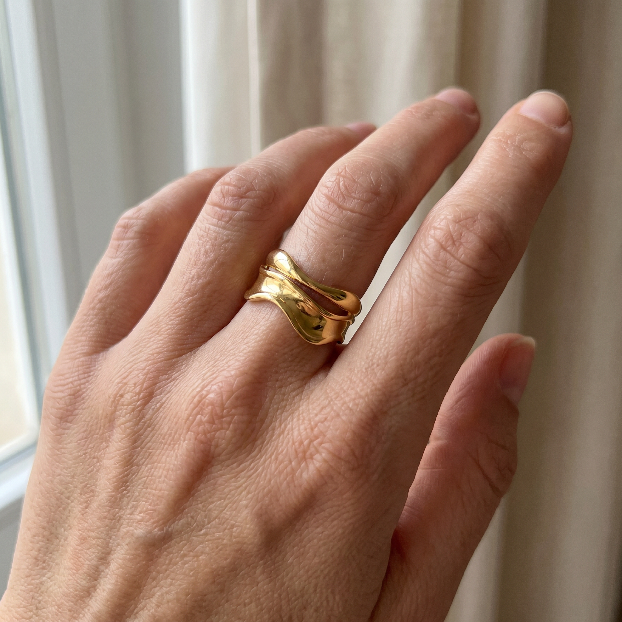 Charlie – Flexibler Skulpturalring