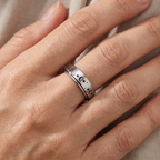 Astrid – Himmlischer Ring Mond und Stern