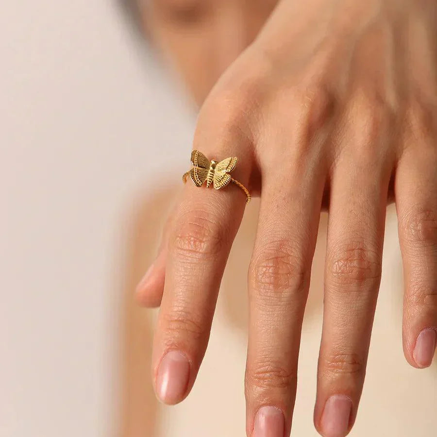 Alina – Ring Schmetterling Stil