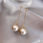 Asa – Ohrringe in Gold mit Perlen