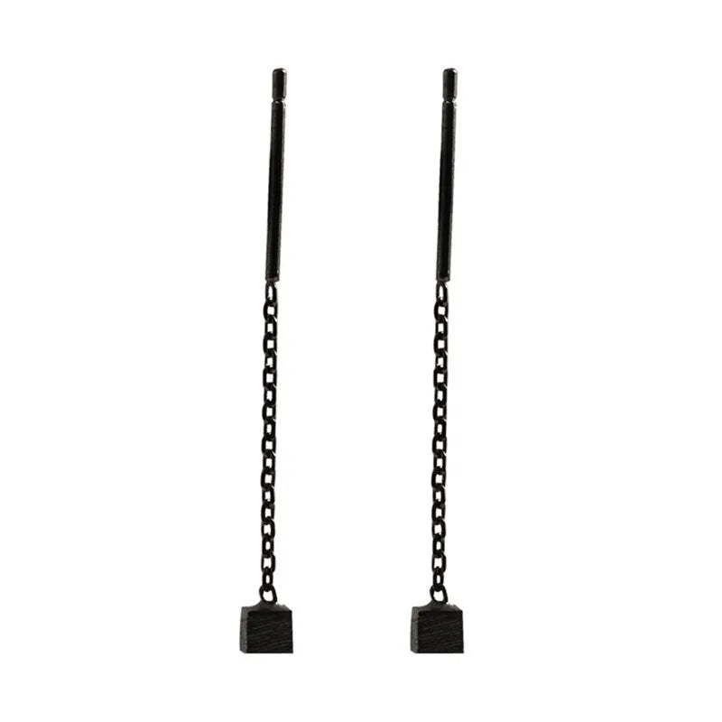 Kaelen – Würfel-Ohrringe mit Eleganten Quasten