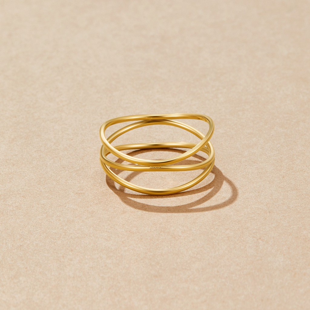 Chris – Goldring Unendliche Schleife