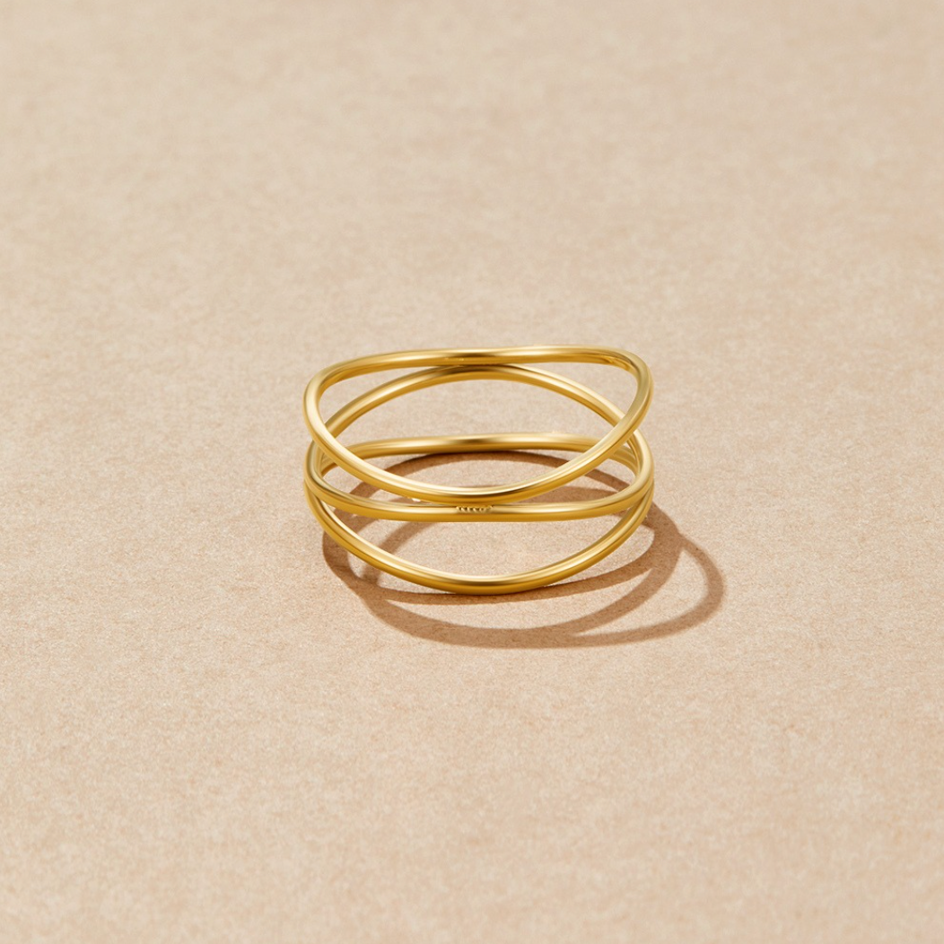 Chris – Goldring Unendliche Schleife
