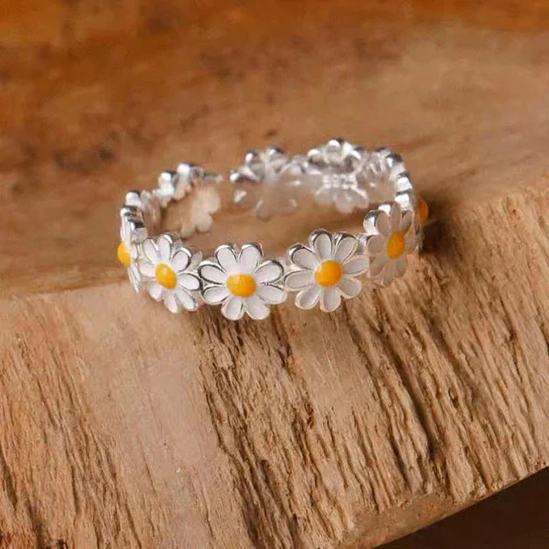Daiselle – Ring Margerite Sonne Elegant