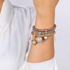 Aria – Armband aus Metall mit festen Herzen