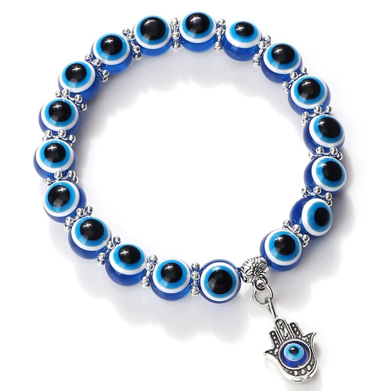 Evil Eye Ocean Style Fußkettchen - Karma und Glücksanklet