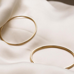Klassisches Armreif - Gold-Armband zum Aufschieben