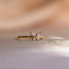 Diamant-Schmetterling - Eleganter Schmetterlingsring