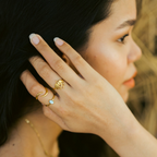 Lotusblume - Eleganter Ring