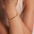 Dia – Skulpturales Armband aus Edelstahl