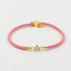 Calla – Verstellbares Armband mit gravierter Initiale