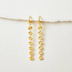 Zaya – Scheibenohrringe aus 18K Gold
