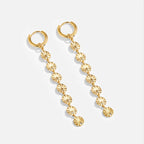Zaya – Scheibenohrringe aus 18K Gold
