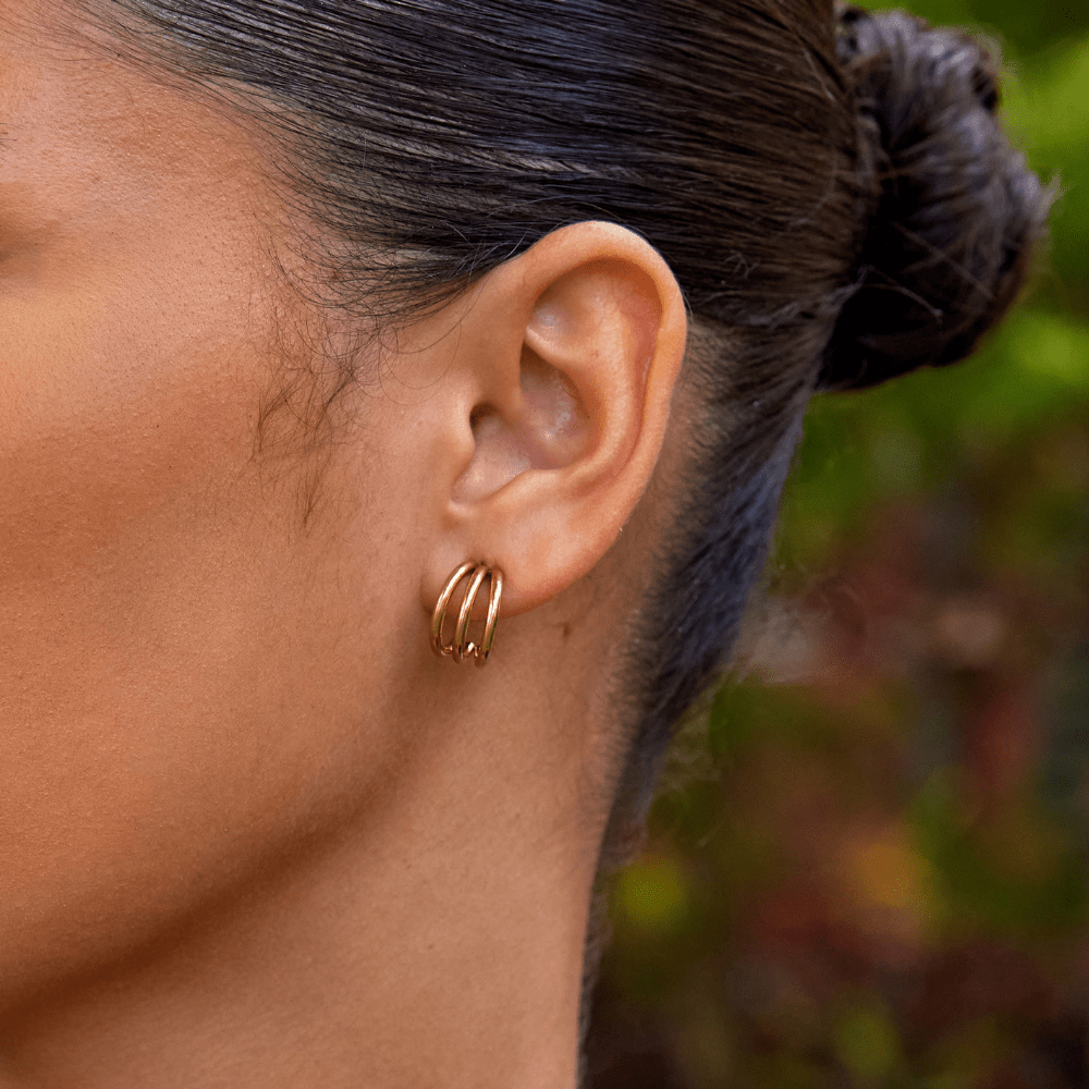 Anaya – Dreifach Creolen