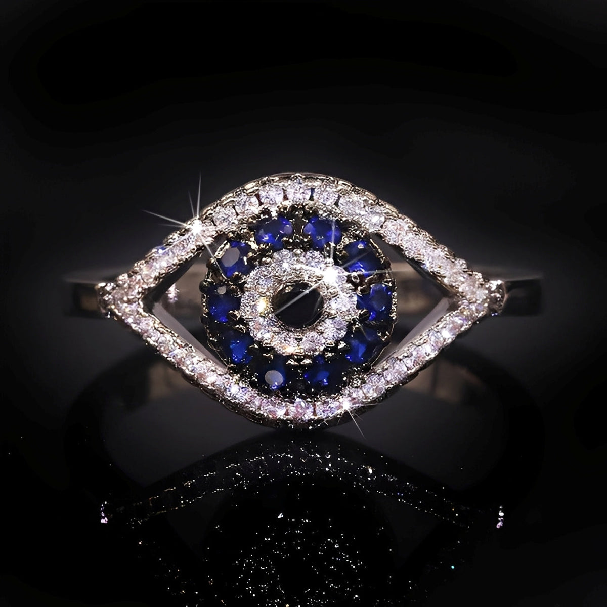 Eleni – Schutzring Blaues Auge Matiasma