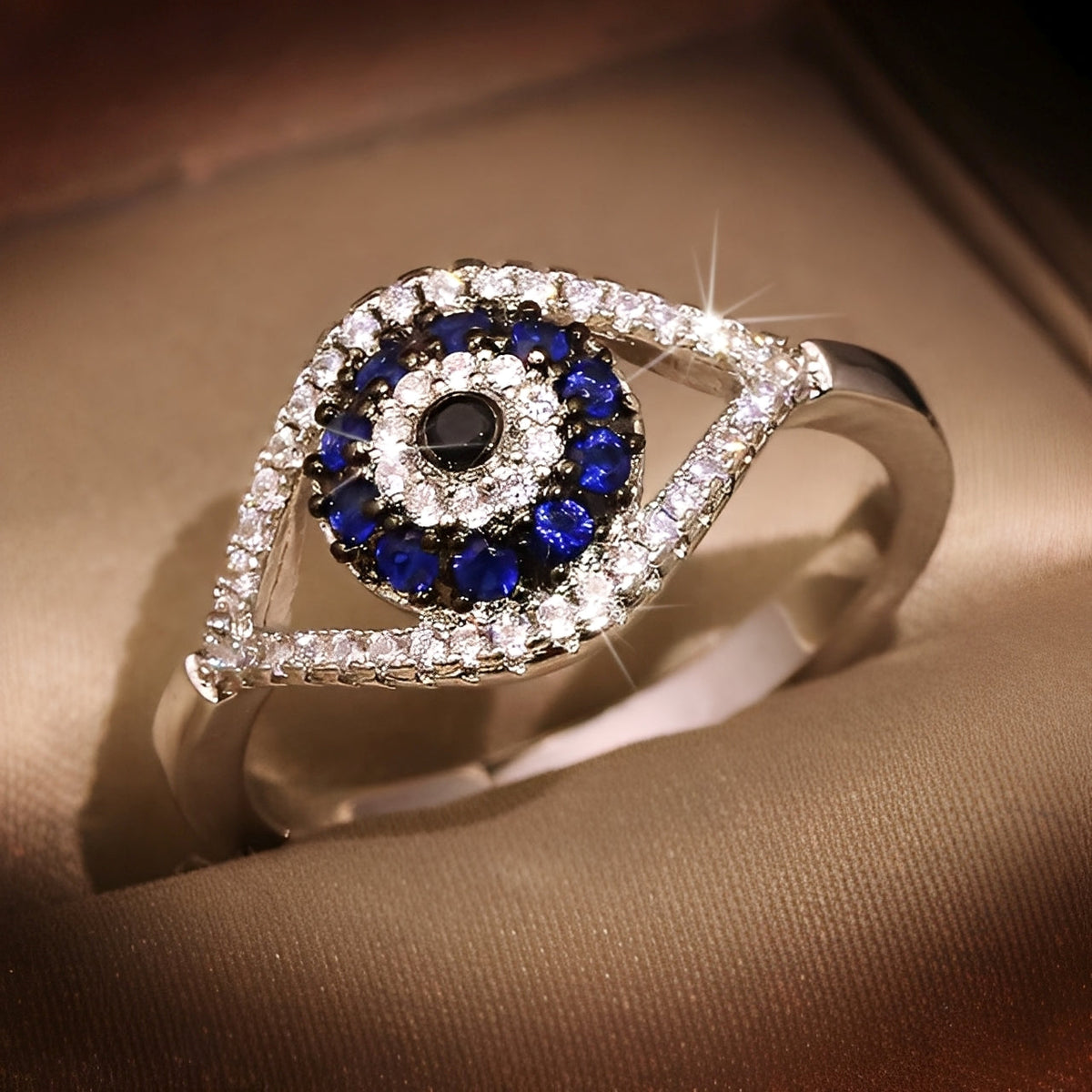 Eleni – Schutzring Blaues Auge Matiasma