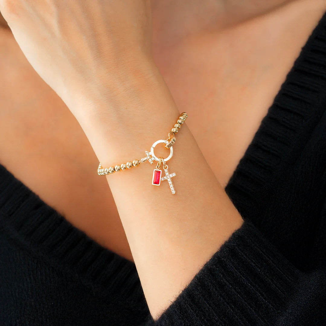 Eli – Armband mit Kreuzanhänger