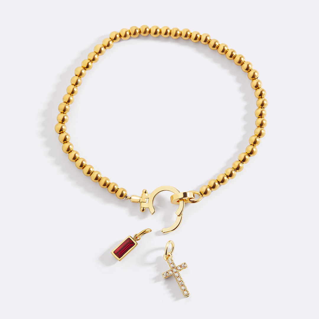 Eli – Armband mit Kreuzanhänger