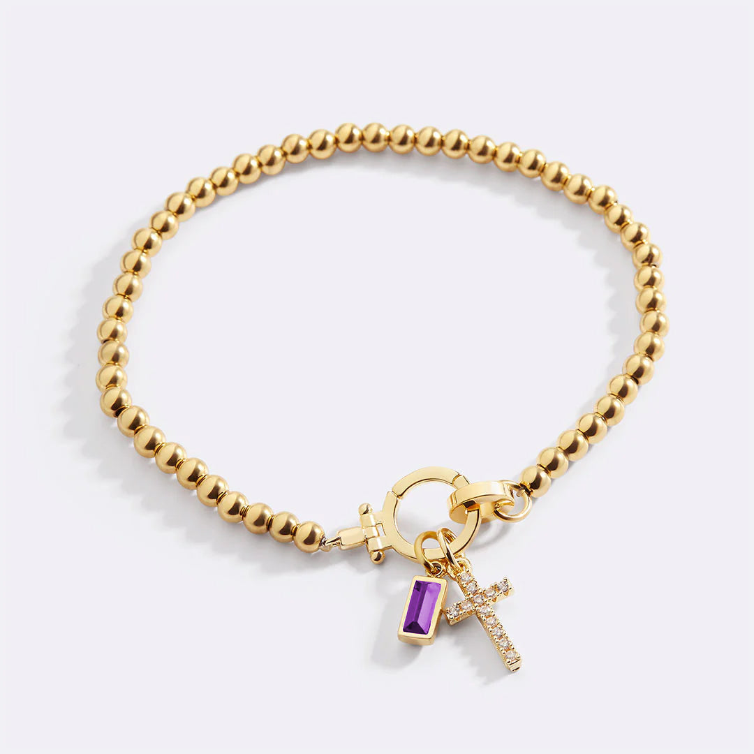 Eli – Armband mit Kreuzanhänger