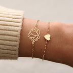 Ayumi – Armband Lotusblume Spirituell