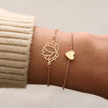 Ayumi – Armband Lotusblume Spirituell
