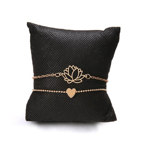 Ayumi – Armband Lotusblume Spirituell